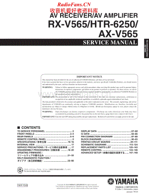 Yamaha-HTR-6250-Service-Manual电路原理图.pdf