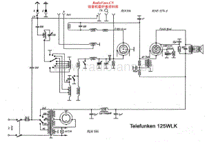 Telefunken-125-WLK-Schematic电路原理图.pdf