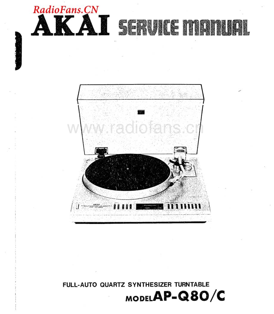 Akai-APQ80-tt-sm维修电路图 手册.pdf_第1页