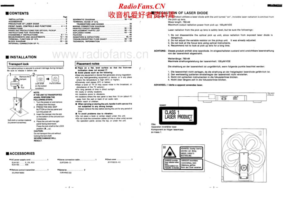 Technics-SLPC-20-Service-Manual电路原理图.pdf_第2页