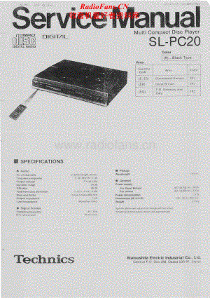 Technics-SLPC-20-Service-Manual电路原理图.pdf