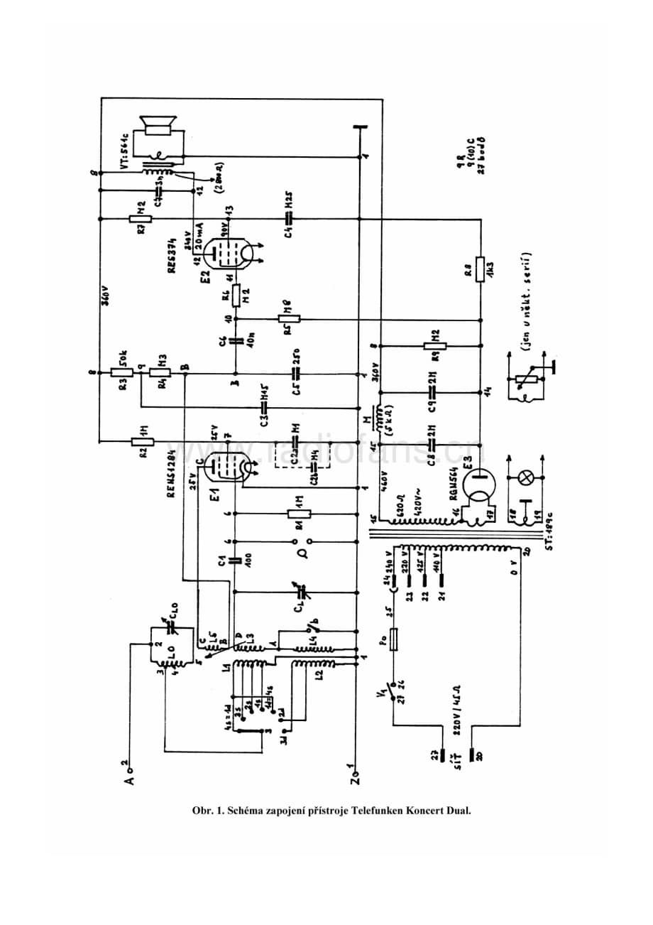 Telefunken-Koncert-Service-Manual电路原理图.pdf_第3页
