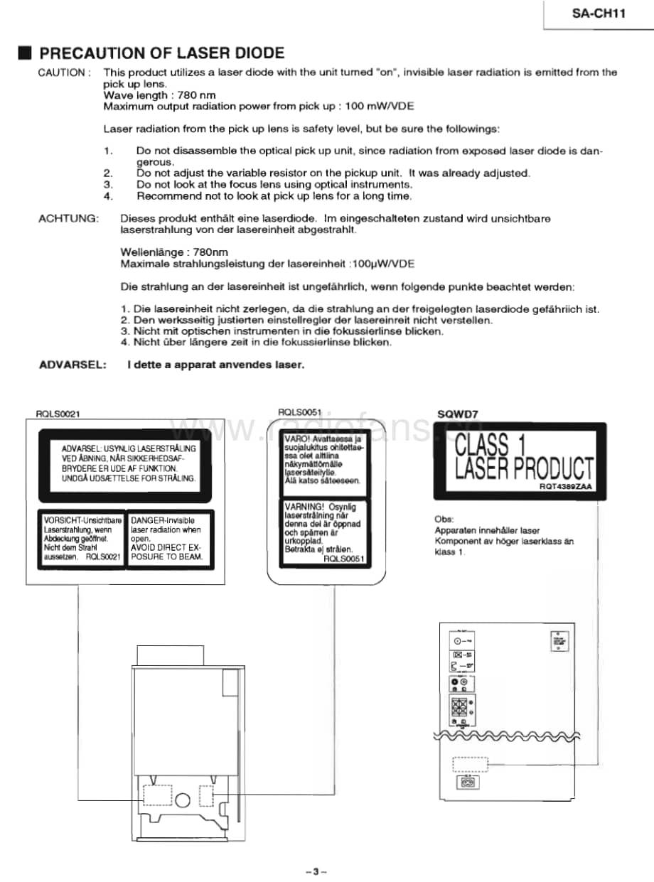 Technics-SACH-11-Service-Manual电路原理图.pdf_第3页
