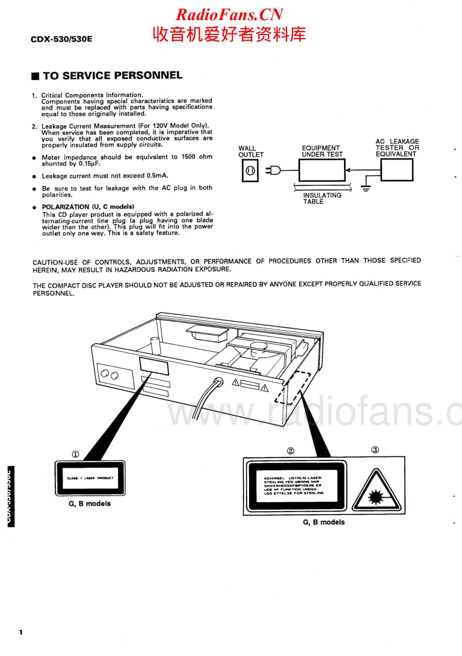 Yamaha-CDX-530-Service-Manual电路原理图.pdf_第2页
