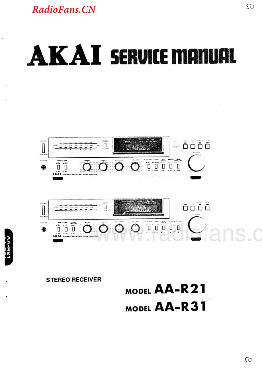Akai-AAR31-rec-sm维修电路图 手册.pdf_第1页
