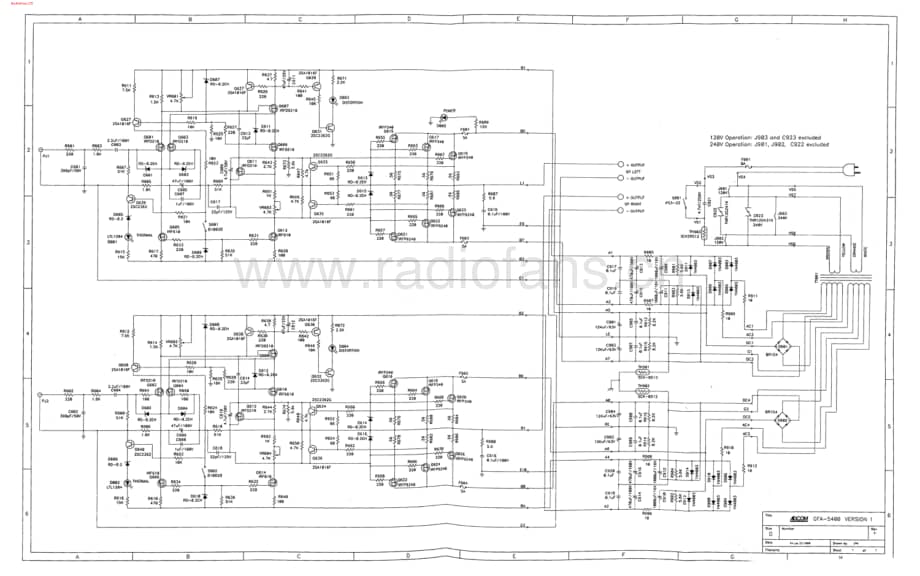 Adcom-GFA5400-pwr-sch维修电路图 手册.pdf_第1页