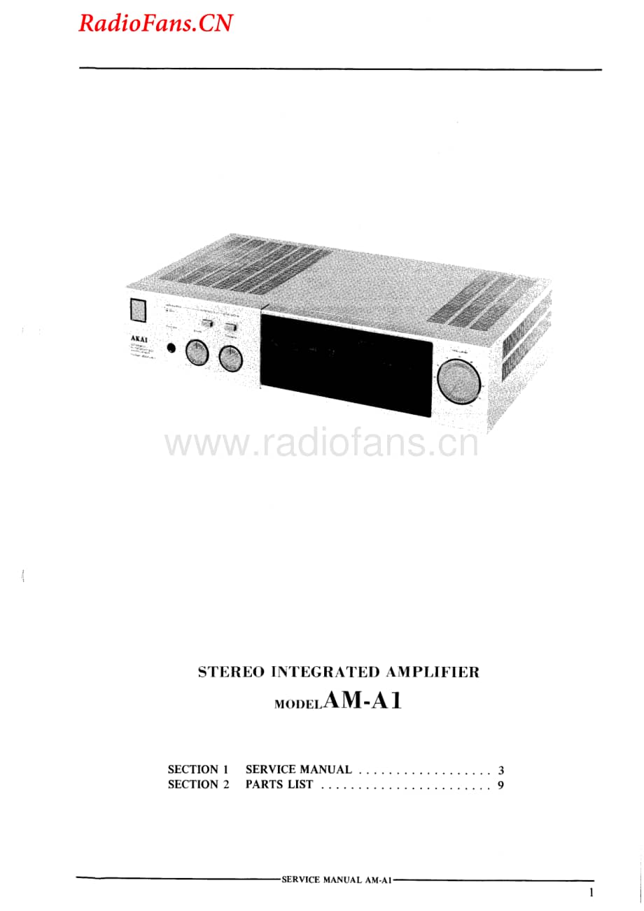 Akai-AMA1-int-sm维修电路图 手册.pdf_第3页