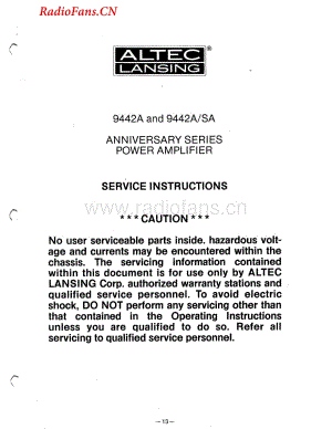 AltecLansing-9442A-pwr-sm维修电路图 手册.pdf