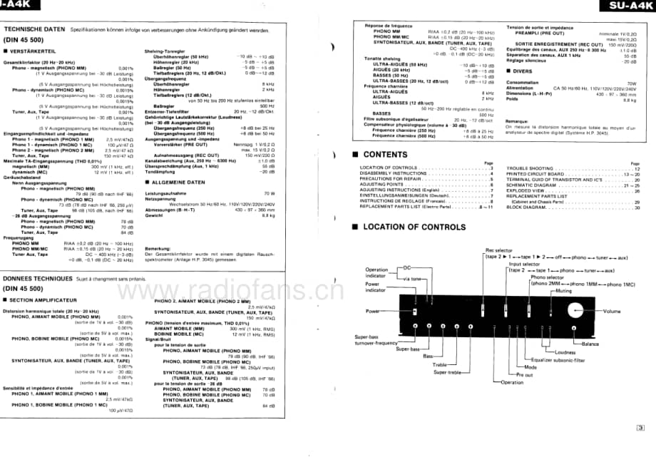 Technics-SUA-4-K-Service-Manual电路原理图.pdf_第2页