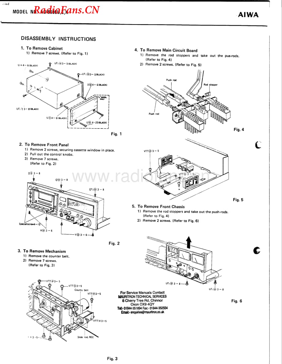 Aiwa-AD6600-tape-sm维修电路图 手册.pdf_第2页