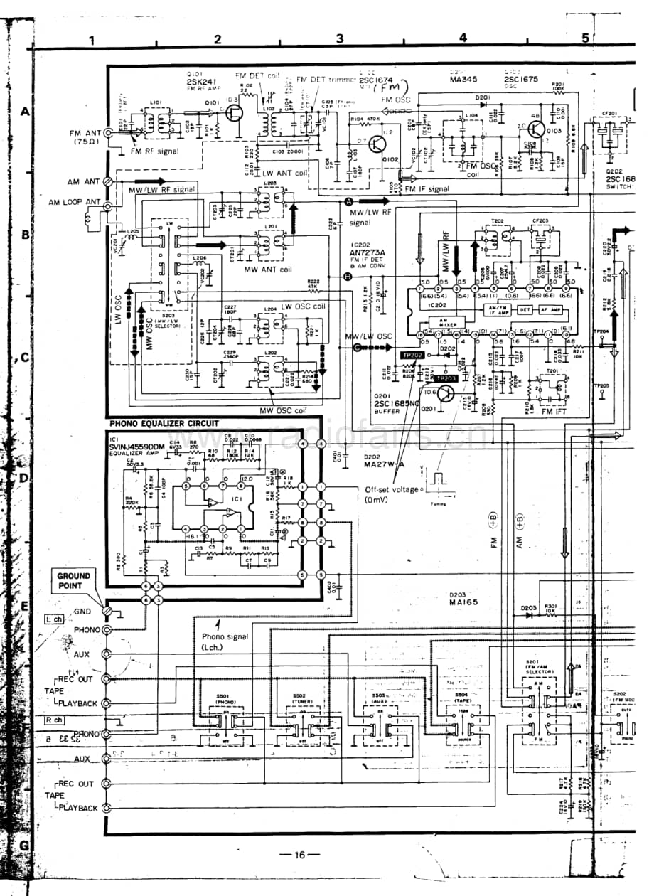 Technics-SAZ-50-Schematics电路原理图.pdf_第1页
