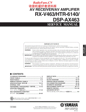 Yamaha-HTR-6140-Service-Manual电路原理图.pdf