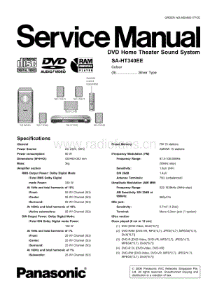 Technics-SAHT-340-EE-Service-Manual电路原理图.pdf