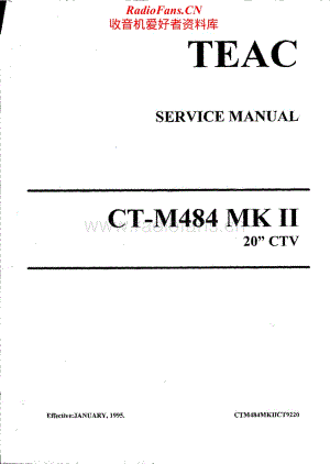 Teac-CT-M484-Mk2-Service-Manual电路原理图.pdf