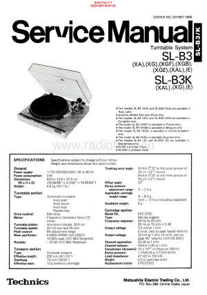 Technics-SLB-3-Service-Manual电路原理图.pdf