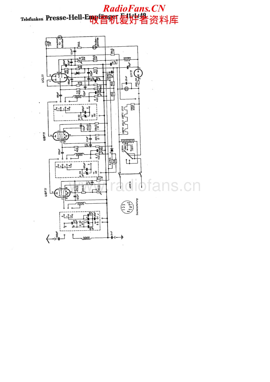 Telefunken-E1-Schematic电路原理图.pdf_第1页