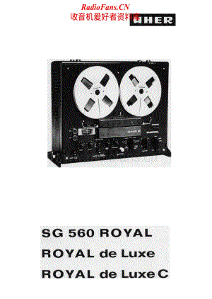 Uher-SG-560-Royal-Service-Manual电路原理图.pdf