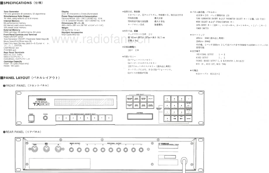 Yamaha-TX-802-Service-Manual电路原理图.pdf_第3页