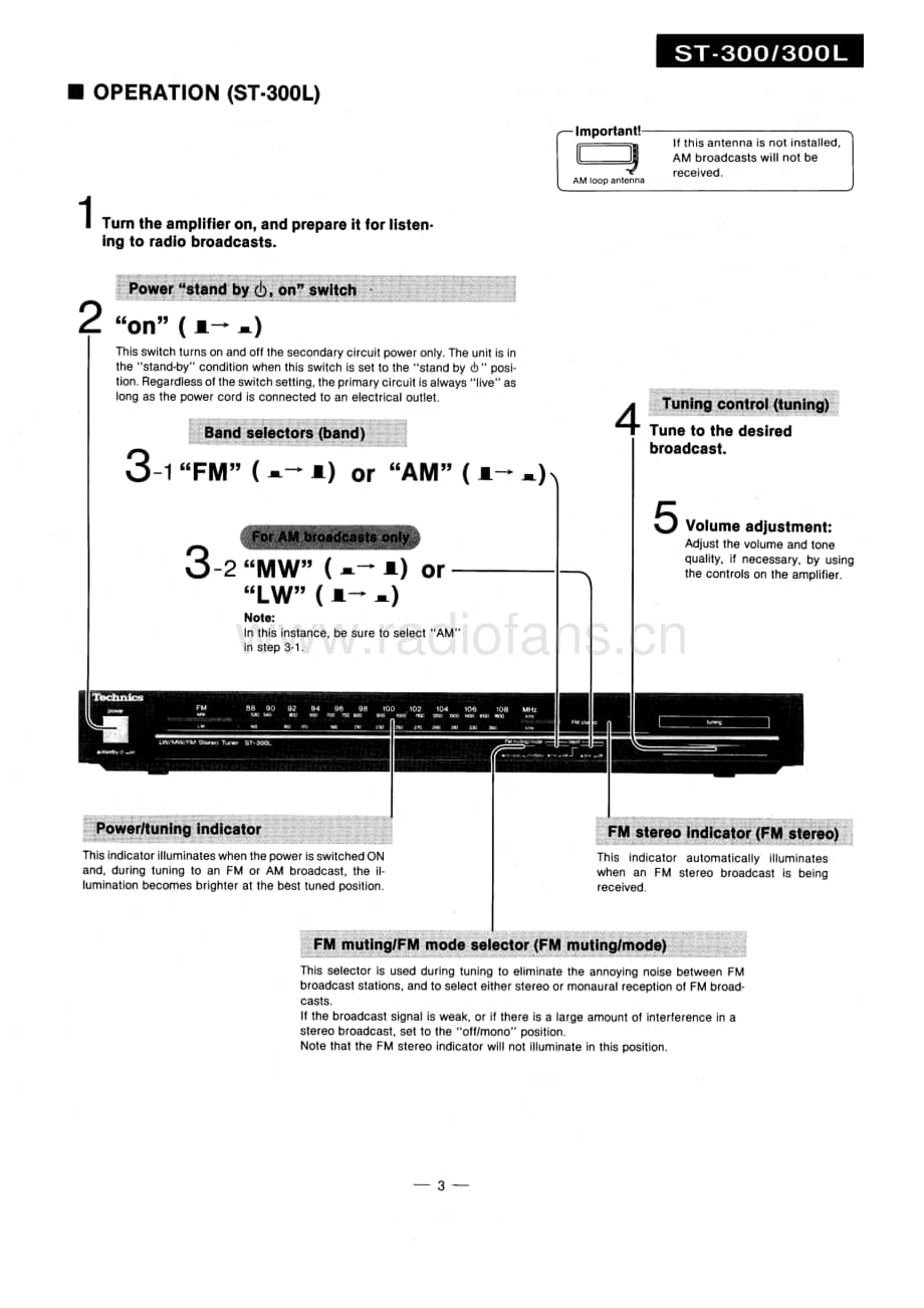 Technics-ST-300-L-Service-Manual电路原理图.pdf_第3页