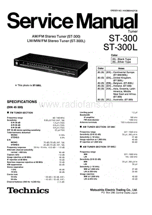 Technics-ST-300-L-Service-Manual电路原理图.pdf