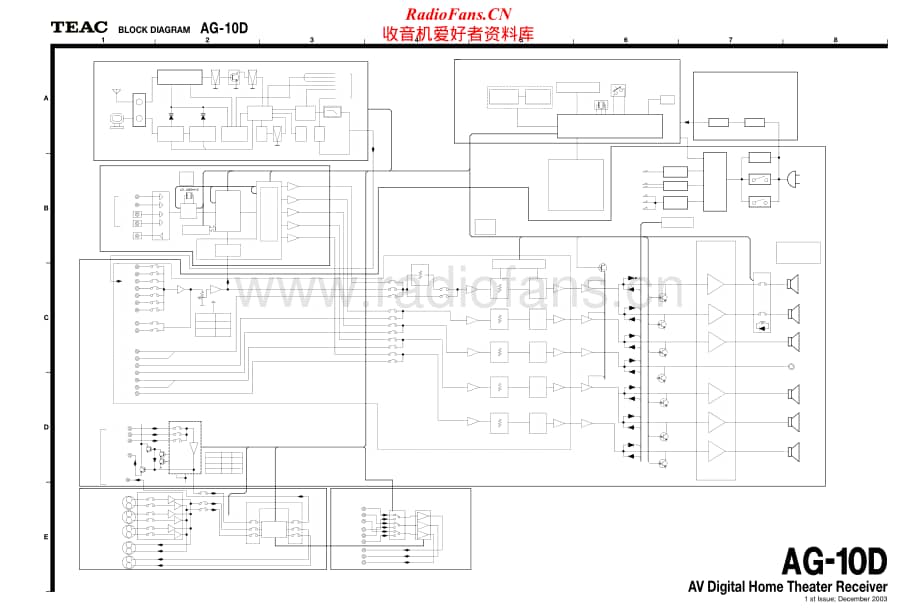 Teac-AG-10-D-Schematic电路原理图.pdf_第1页