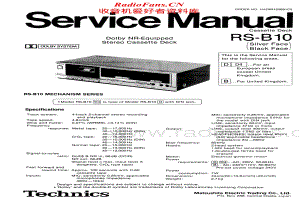 Technics-RSB-10-Service-Manual电路原理图.pdf