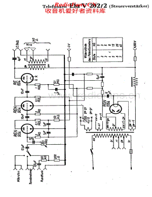 Telefunken-Ela-V202-2-Schematic电路原理图.pdf