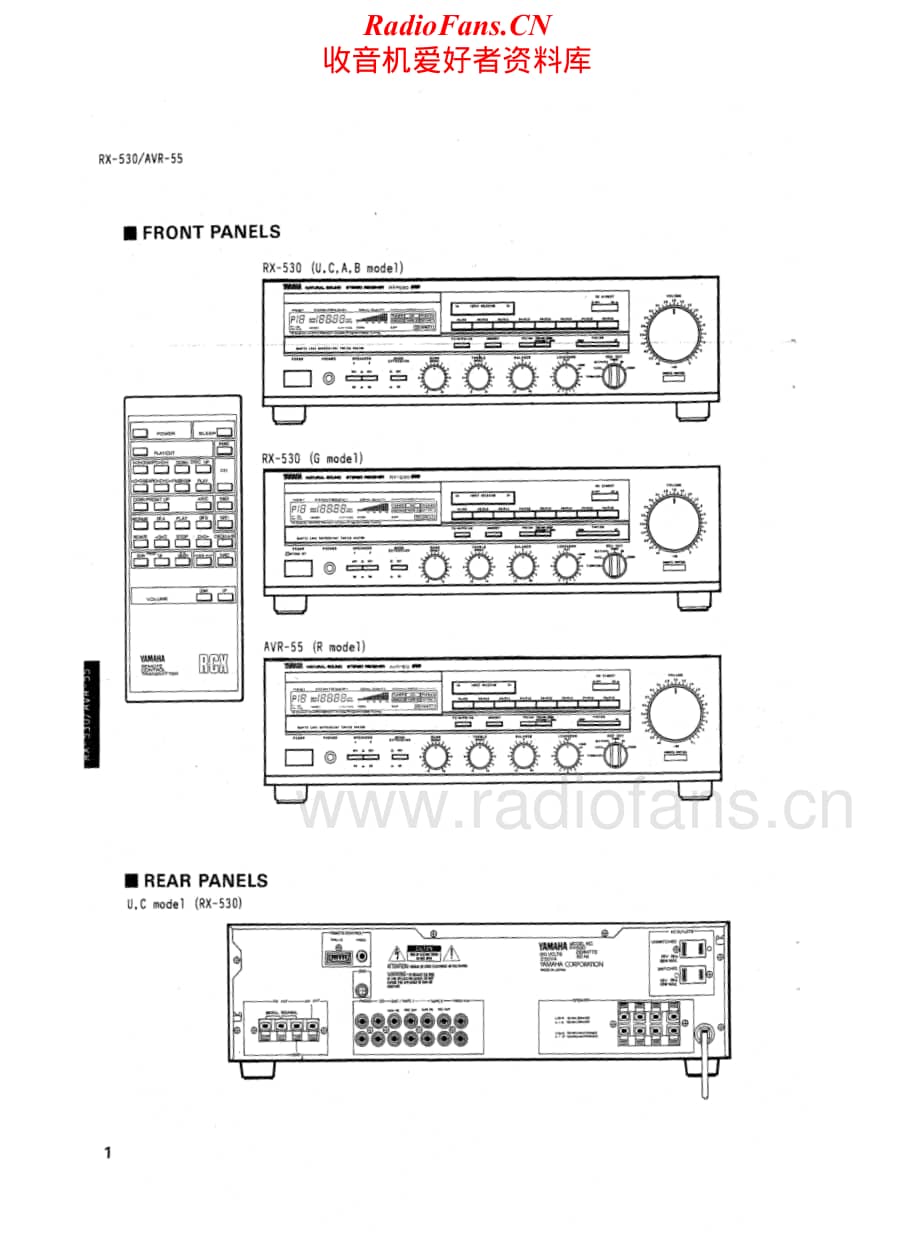 Yamaha-AVR-55-Service-Manual电路原理图.pdf_第2页