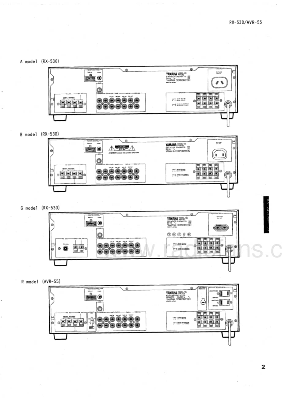 Yamaha-AVR-55-Service-Manual电路原理图.pdf_第3页
