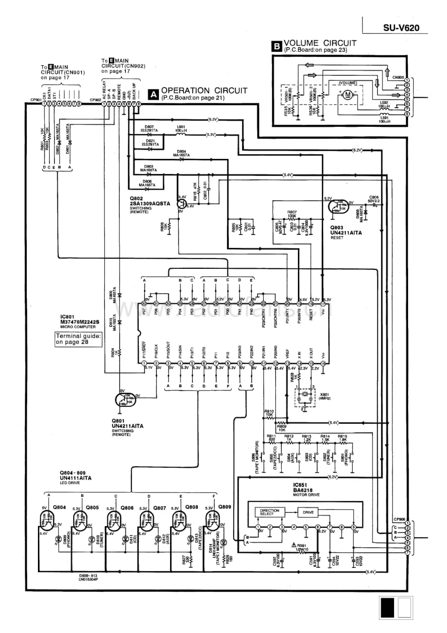 Technics-SUV-620-Schematics电路原理图.pdf_第1页