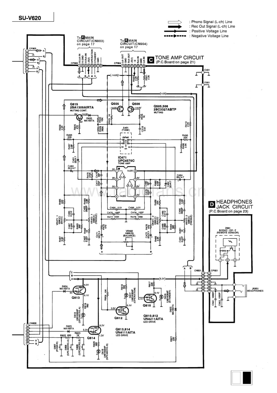 Technics-SUV-620-Schematics电路原理图.pdf_第2页