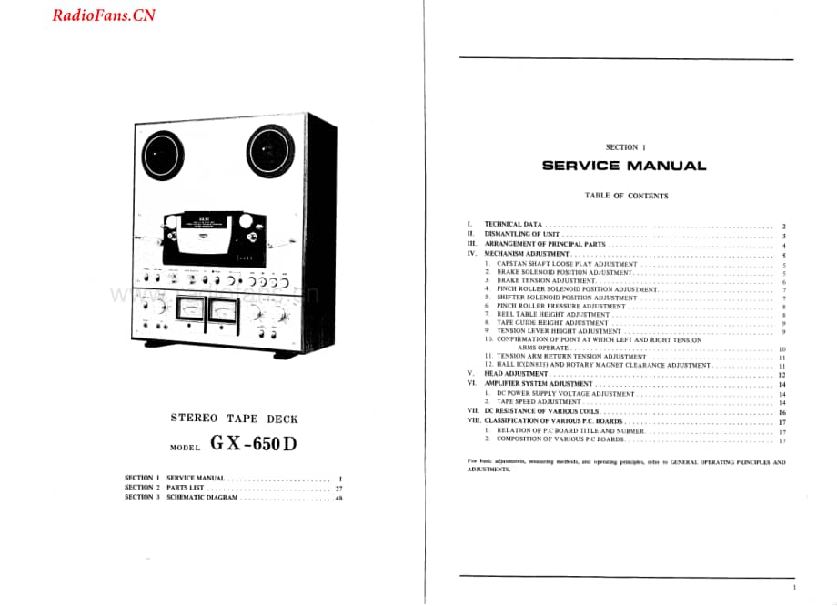 Akai-GX650D-tape-sch维修电路图 手册.pdf_第2页