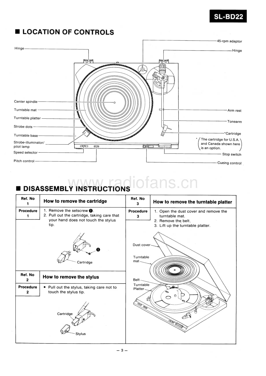 Technics-SLBD-22-Service-Manual电路原理图.pdf_第3页
