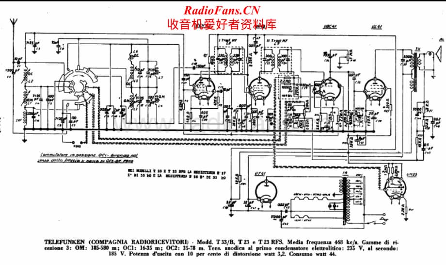 Telefunken-T23-Schematic电路原理图.pdf_第1页