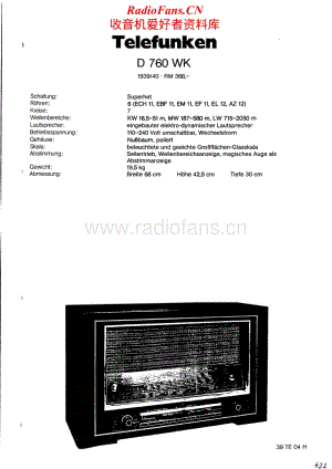 Telefunken-D760-WK-Schematic-3电路原理图.pdf