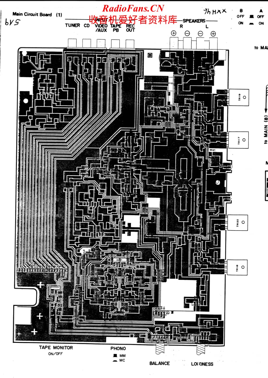 Yamaha-A-420-Schematic电路原理图.pdf_第1页