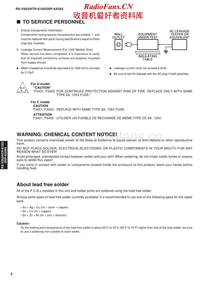 Yamaha-HTR-6150-Service-Manual电路原理图.pdf_第2页