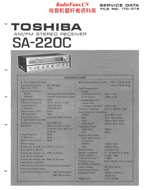Toshiba-SA-220C-Service-Manual电路原理图.pdf