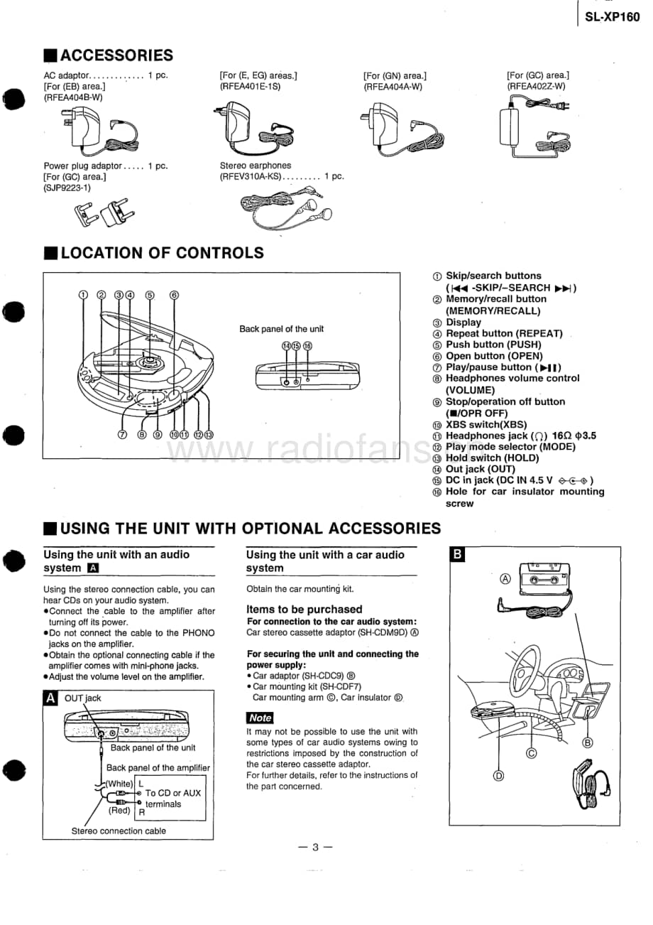 Technics-SLXP-160-Service-Manual电路原理图.pdf_第3页