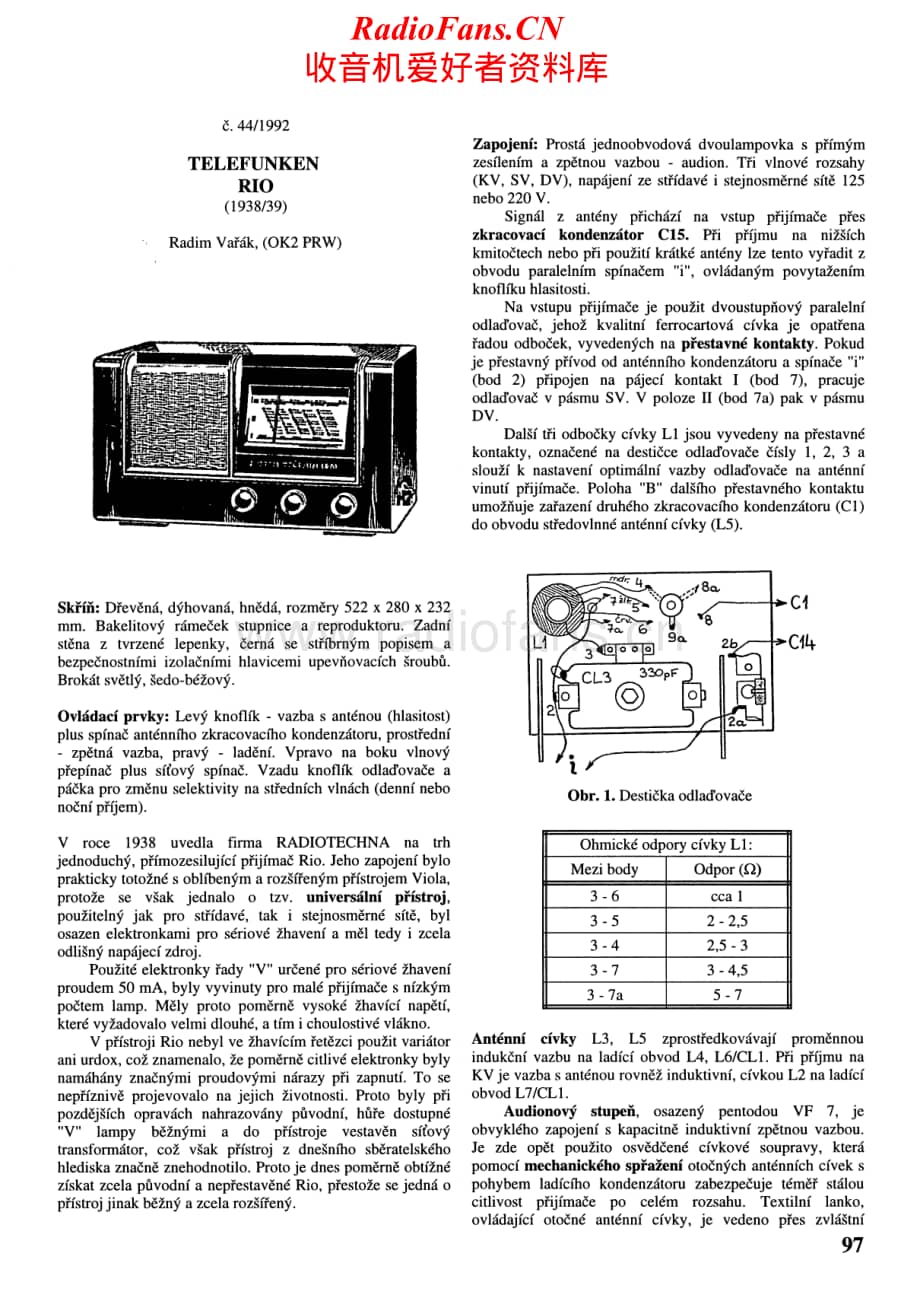 Telefunken-Rio-Service-Manual电路原理图.pdf_第1页