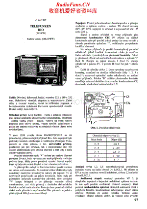 Telefunken-Rio-Service-Manual电路原理图.pdf