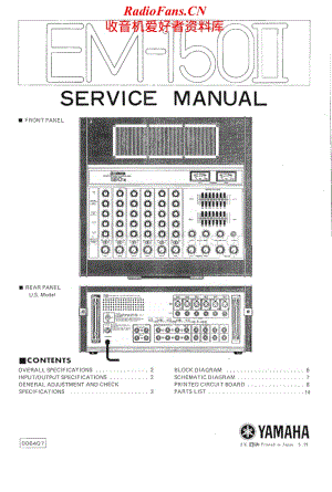 Yamaha-EM-150-Mk2-Service-Manual电路原理图.pdf