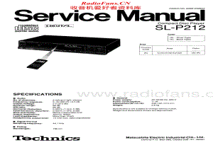 Technics-SLP-212-Service-Manual电路原理图.pdf