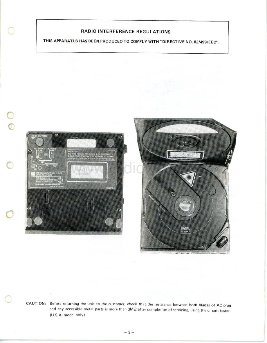 Toshiba-XR-9458-Service-Manual电路原理图.pdf_第3页