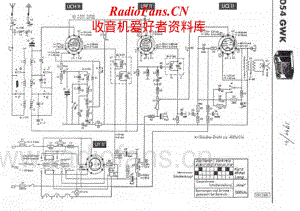 Telefunken-054-GWK-Schematic电路原理图.pdf