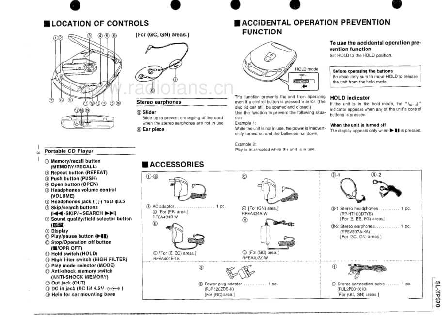 Technics-SLXP-370-Service-Manual电路原理图.pdf_第3页