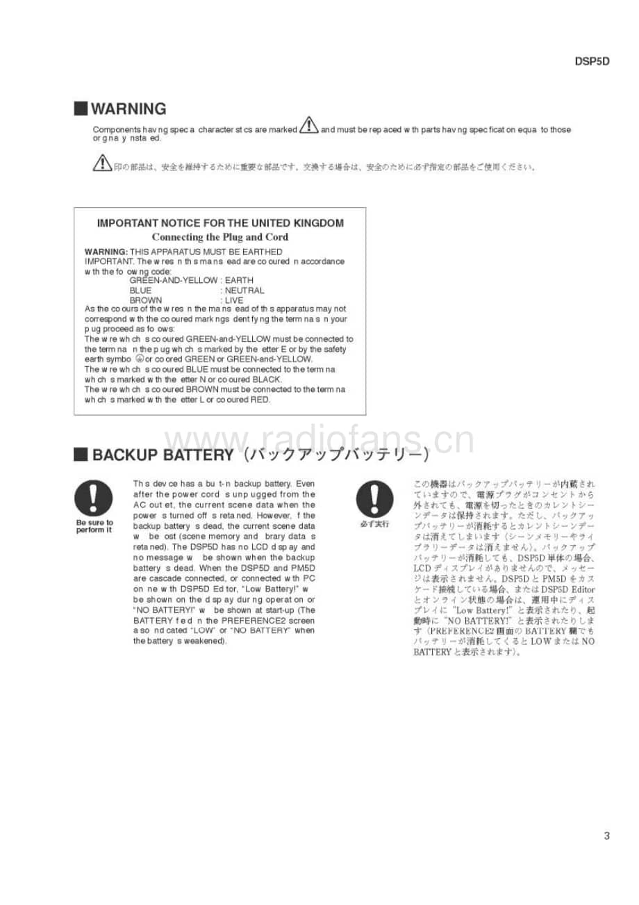 Yamaha-DSP-5-D-Service-Manual-part-1电路原理图.pdf_第3页