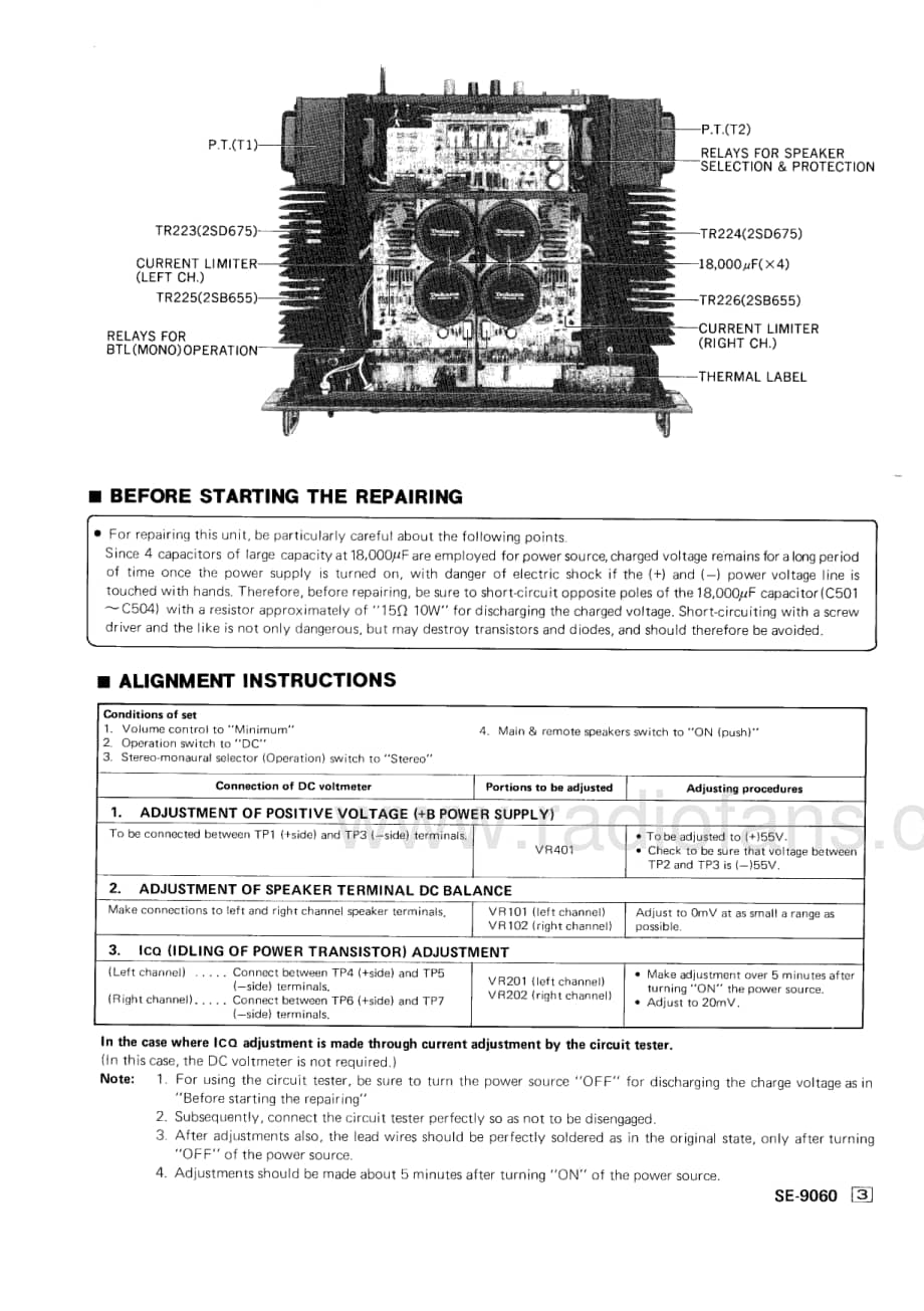 Technics-SE-9060-Service-Manual电路原理图.pdf_第3页