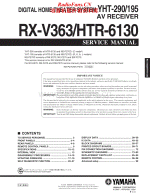 Yamaha-HTR-6130-Service-Manual电路原理图.pdf