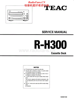 Teac-R-H300-Service-Manual电路原理图.pdf